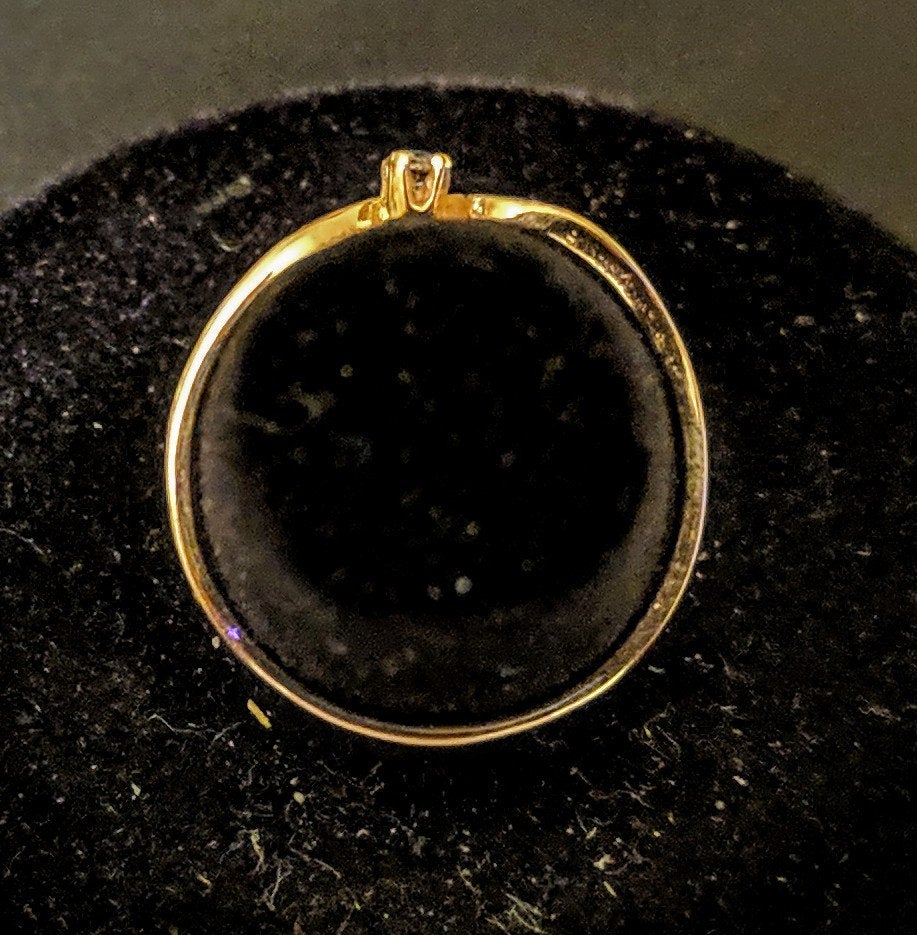 Natural Sapphire Promise Ring in Solid Yellow or White Gold | Genuine Sapphire Accented Engagement Ring | 143 704 Fine Jewelry for Petite Hands | Perfect for Proposals, Anniversaries & Special Occasions