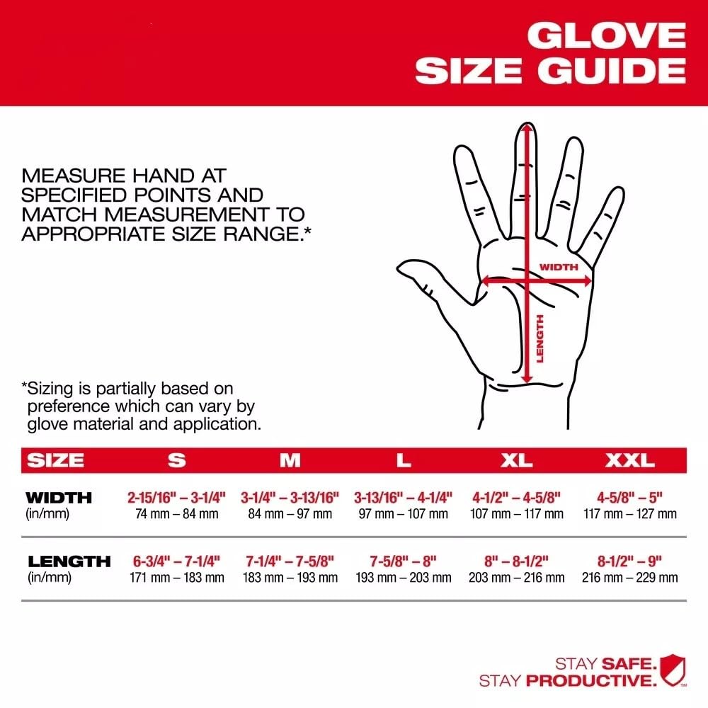 Milwaukee 48-22-8900B 12PK Cut Resistant Dipped Gloves - Small Size for Construction & DIY Projects