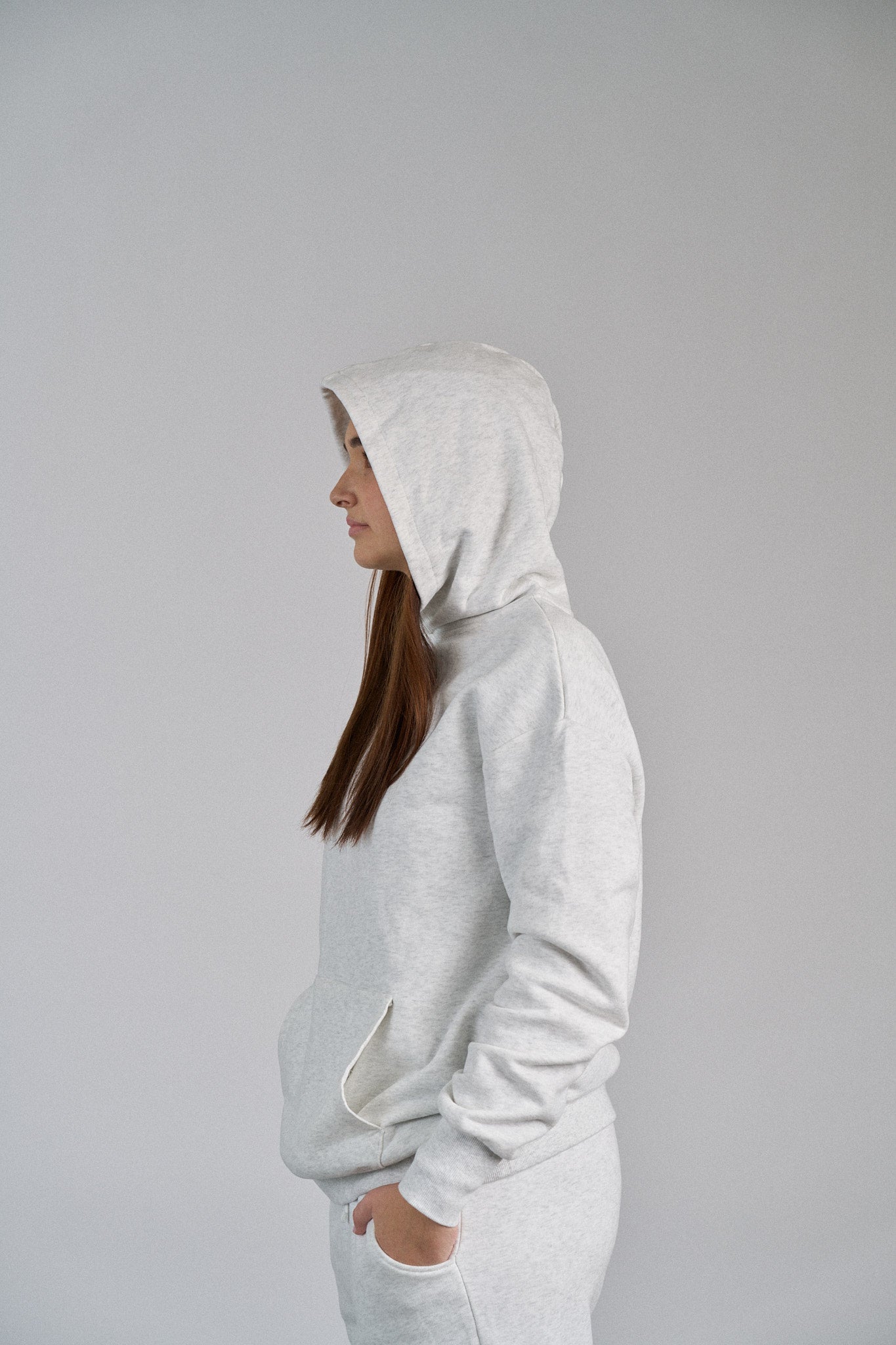 Premium Adult Elevated Hoodie - Light Heather Grey | Soft & Comfortable Pullover for Casual Wear, Outdoor Activities & Lounge