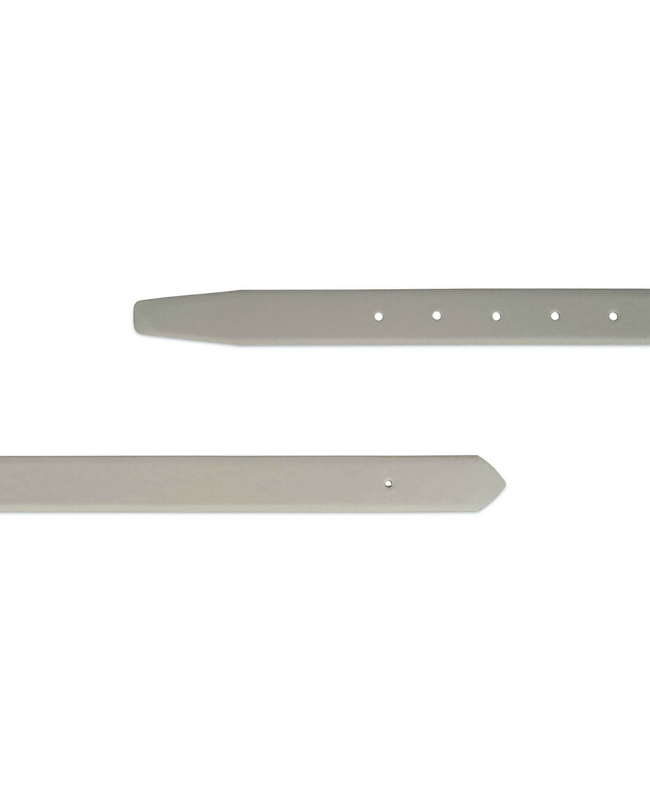 Dunhill Buckle Replacement Leather Belt Straps - 25mm Gray for Men & Women | Perfect for Formal, Business & Casual Outfits