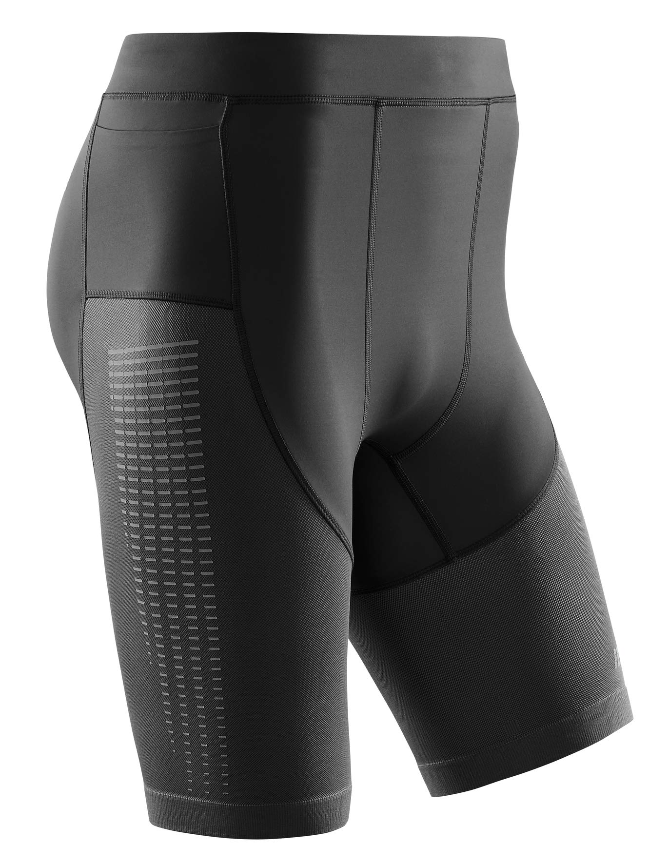 CEP Compression Shorts 3.0 for Men - Black - Performance Running & Recovery Shorts - Ideal for Marathon Training, Gym Workouts & Post-Exercise Muscle Support
