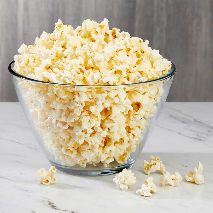 Kirkland Microwave Popcorn - 8 Count (3.3 oz Bags) - Butter Flavored, Non-GMO, Quick & Easy Snack for Movie Nights, Office Breaks & Family Gatherings