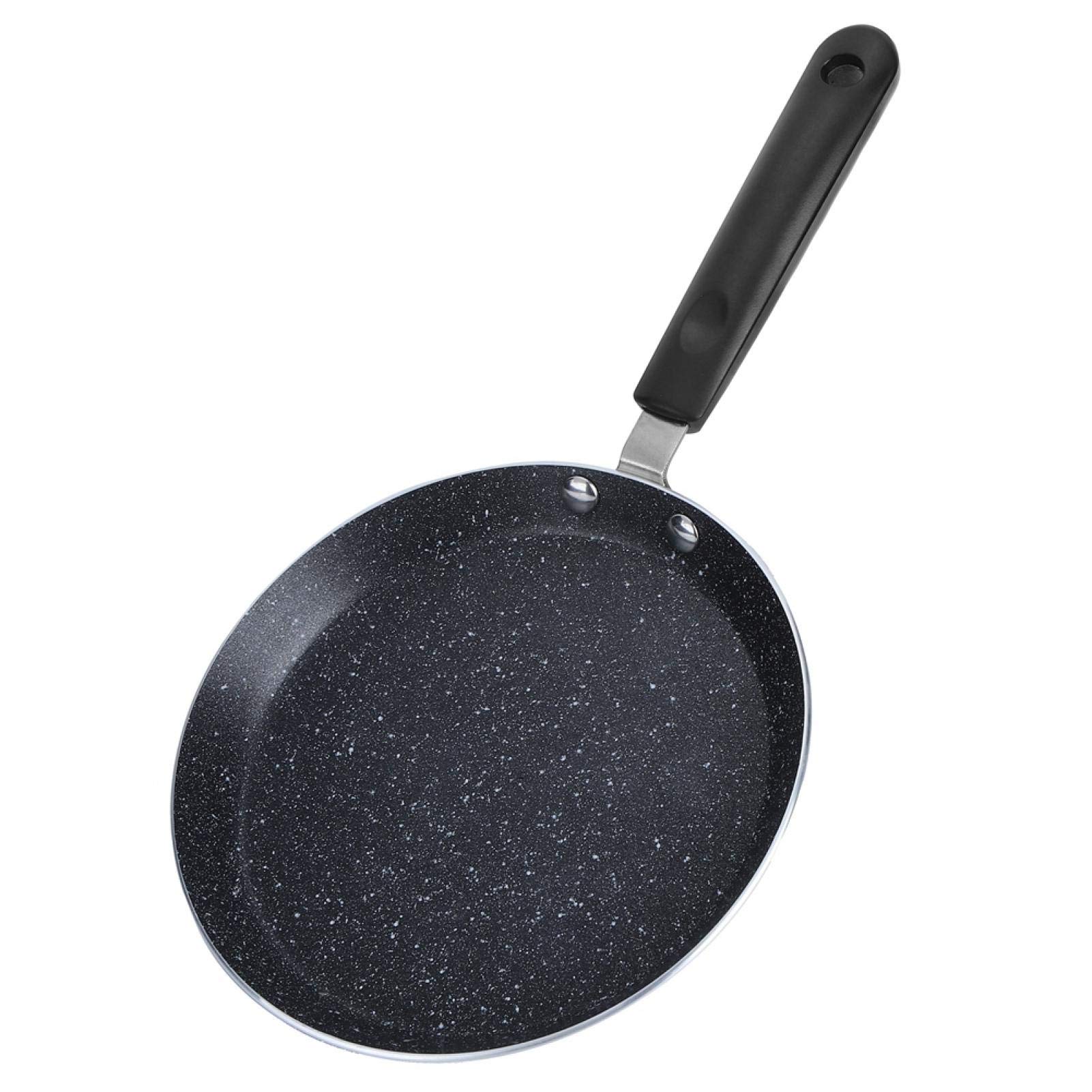 Non-Stick Induction Cooking Pan - 6 Inch Heat-Resistant Grill Skillet for Eggs, Pancakes & More | Perfect for Electric, Ceramic & Induction Stoves | Ideal for Home Kitchen, Camping & Small Space Cooking