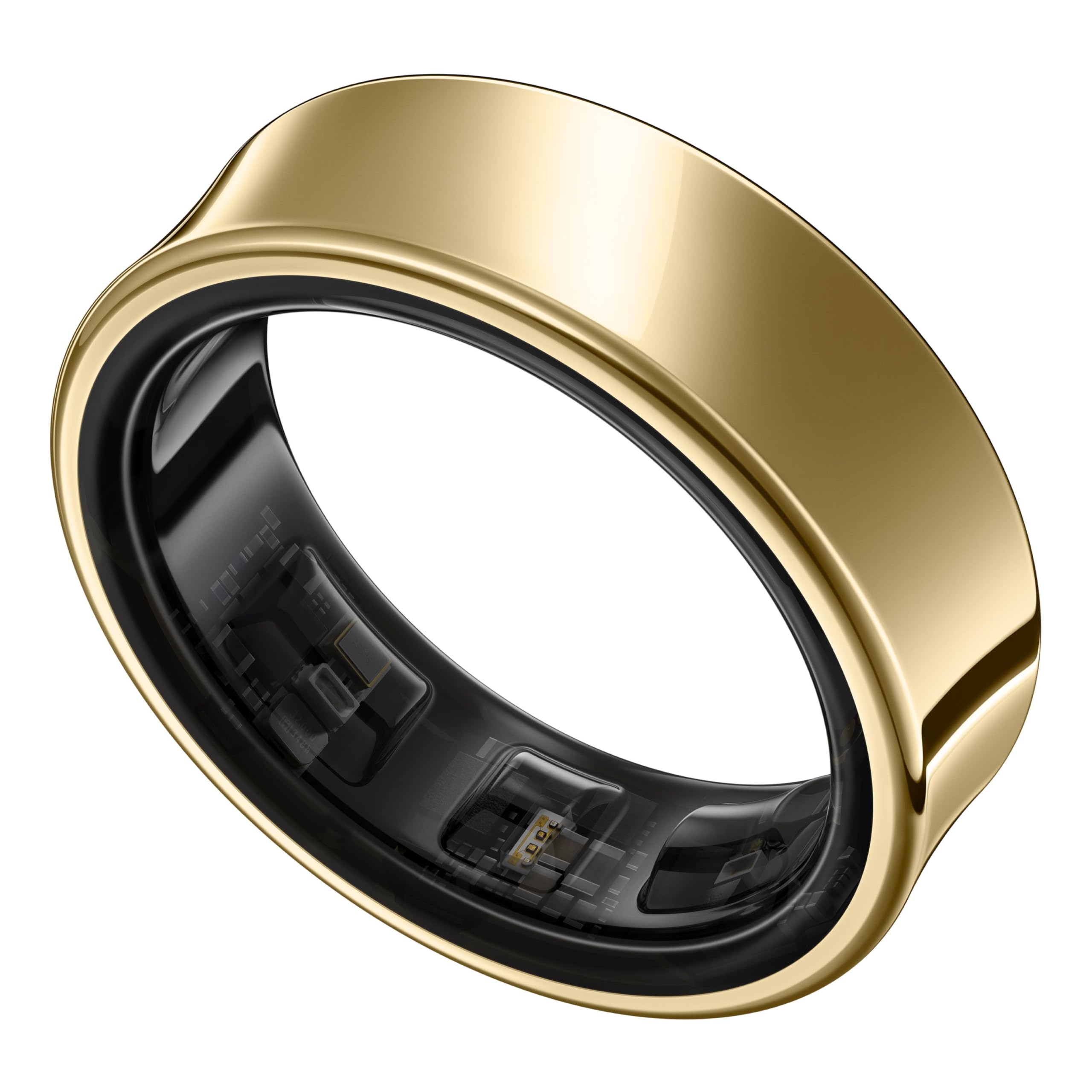 SAMSUNG Galaxy Ring AI Smart Ring with Sizing Kit - Fitness & Sleep Tracker, 7-Day Battery, Titanium Gold (Size 15) - US Version with 1-Year Warranty | Perfect for Health Monitoring, Workouts & Daily Activity Tracking