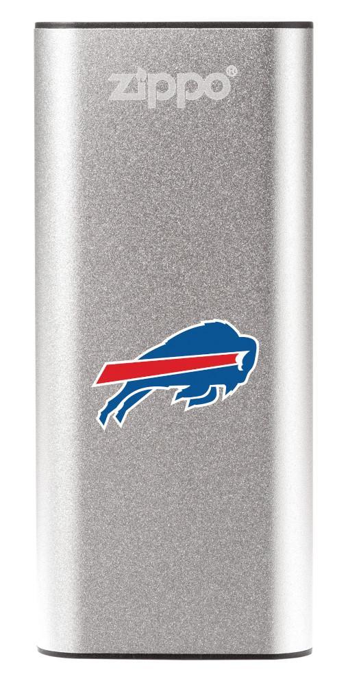 NFL Buffalo Bills Team Logo Rechargeable Hand Warmer - HeatBank® 3 Portable USB Heater for Winter Sports, Hunting & Outdoor Activities