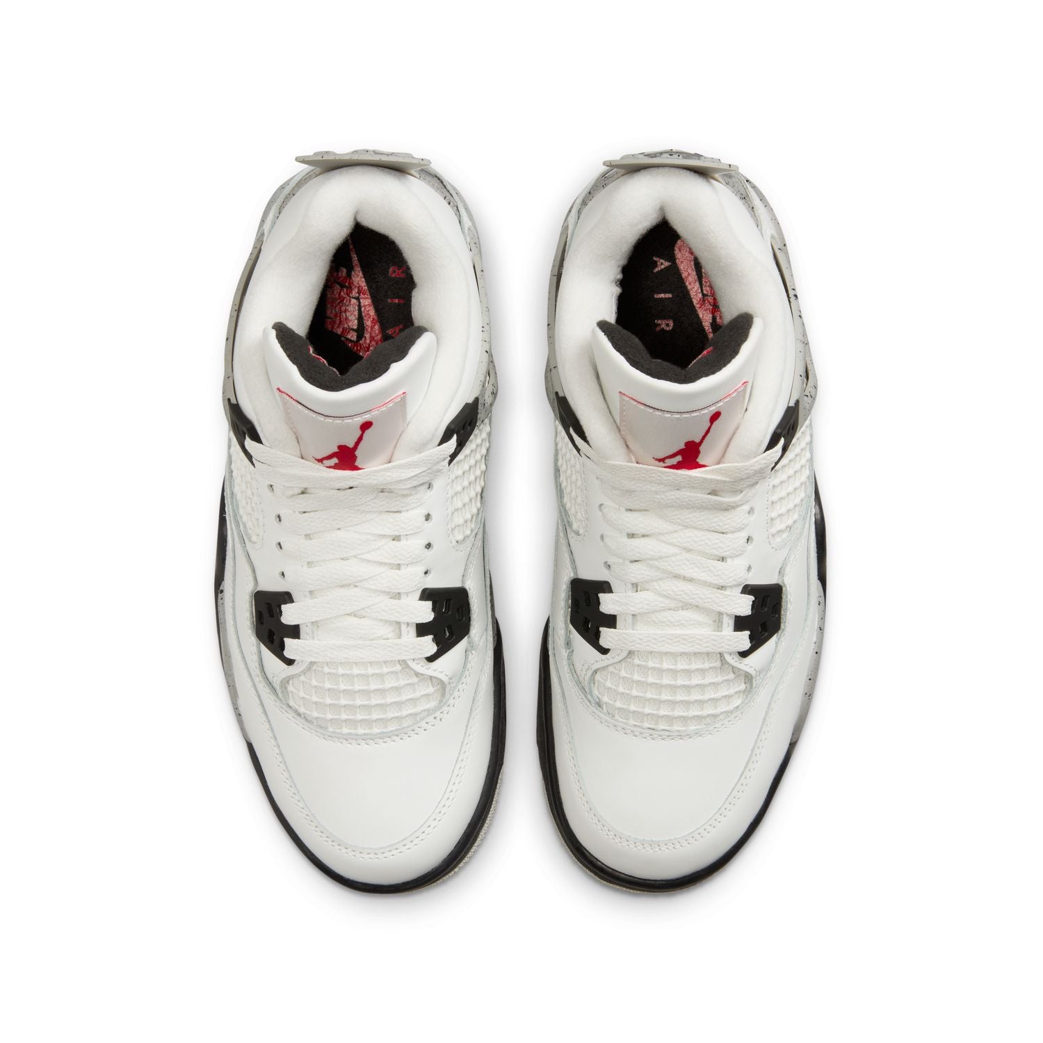 Air Jordan 4 Retro 'White Cement' Kids Basketball Shoes - Comfortable Sneakers for Boys & Girls - Perfect for School, Sports & Casual Wear