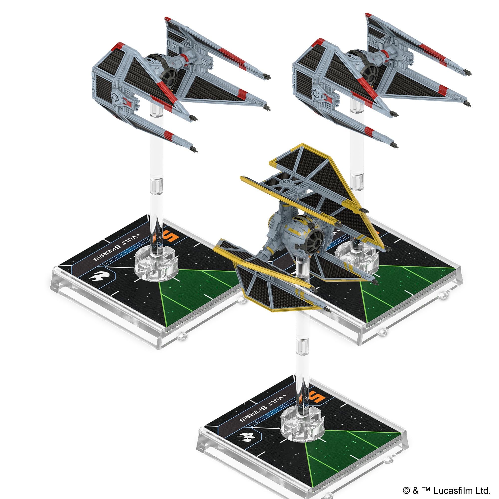 Star Wars X-Wing 2nd Edition: Skystrike Academy Squadron Pack - Miniature Tabletop Game for Strategic Space Battles | Perfect for Game Nights & Tournaments