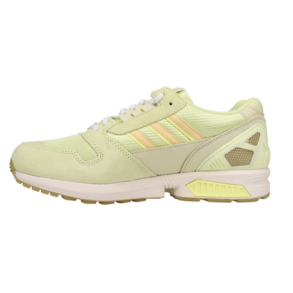 adidas Men's ZX 8000 Retro Running Sneakers - Lightweight Comfortable Casual Shoes for Men in Vibrant Yellow | Perfect for Jogging, Gym Workouts & Streetwear Fashion