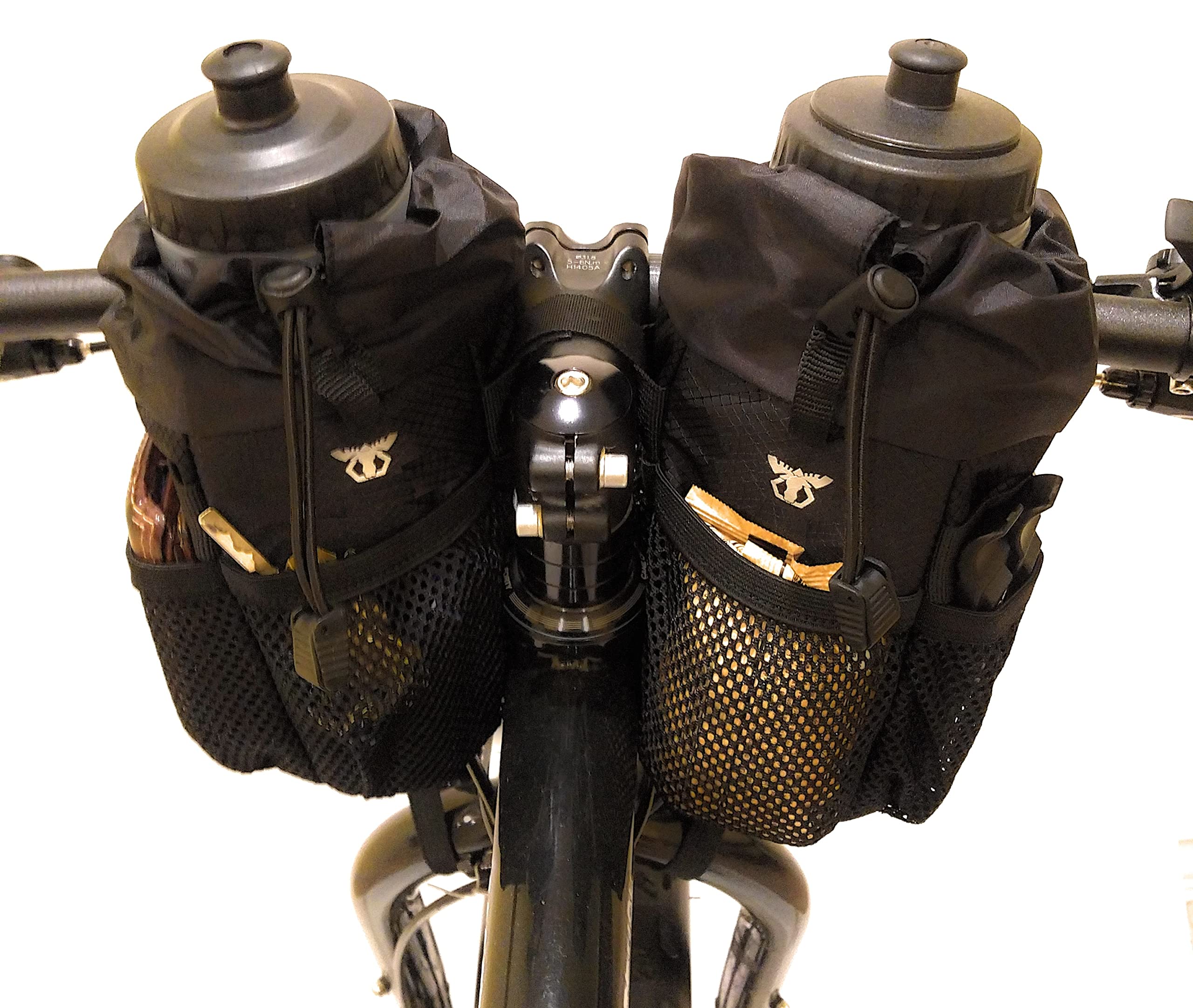 **Bike Stem Bag - Waterproof Insulated Bicycle Snack & Water Bottle Pouch for Bikepacking, Touring & Commuting - Perfect for Outdoor Cycling, Hiking & Adventure Trips**