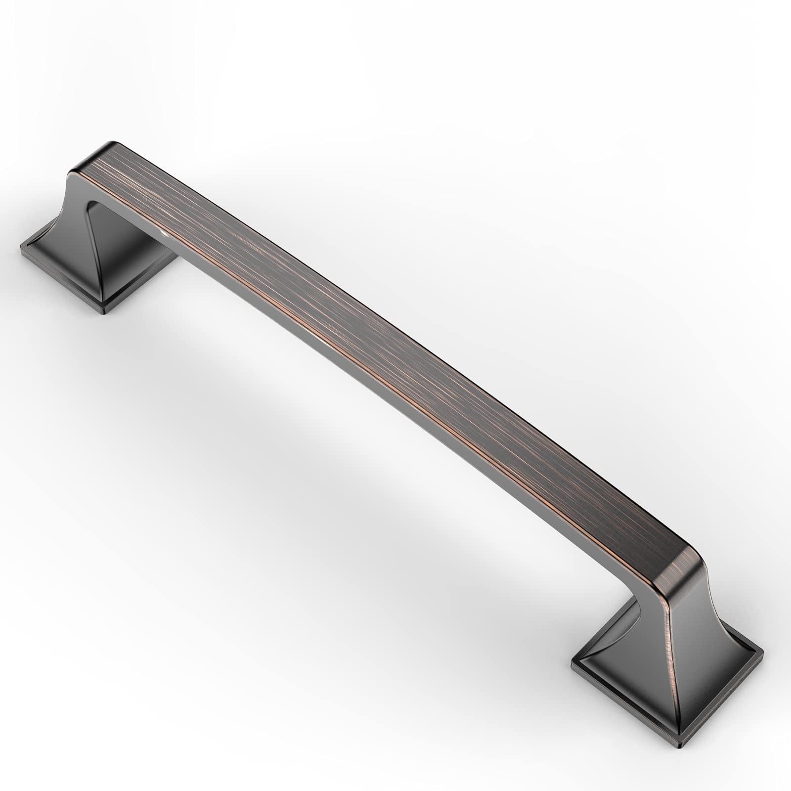 Asidrama 30 Pack 5 Inch (128mm) Oil Rubbed Bronze Cabinet Handles - Kitchen & Bathroom Drawer Pulls - Durable Cabinet Hardware for Cupboards, Dressers & Furniture (Perfect for Home Renovation & DIY Projects)
