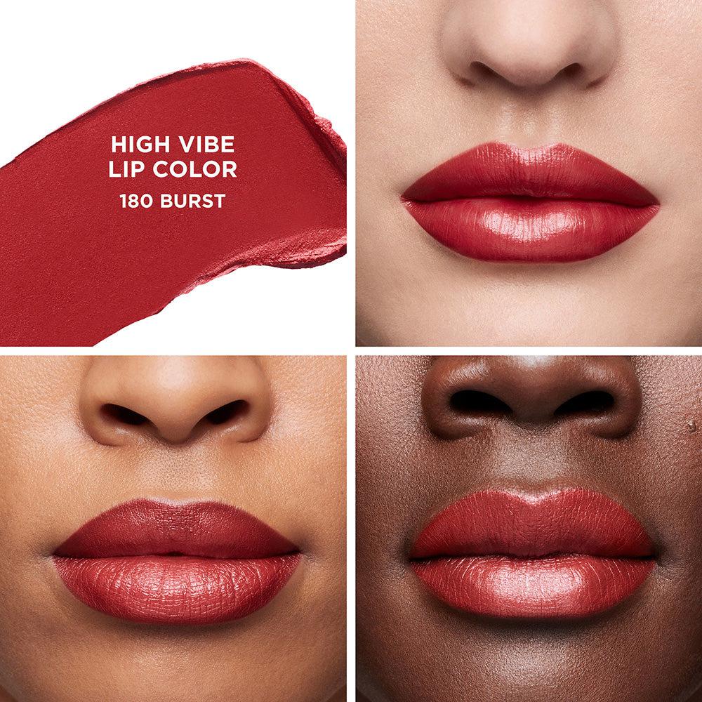 Laura Mercier High Vibe Lip Color - Long Lasting Hydrating Lipstick with Vibrant Pigment | Perfect for Everyday Wear & Special Occasions