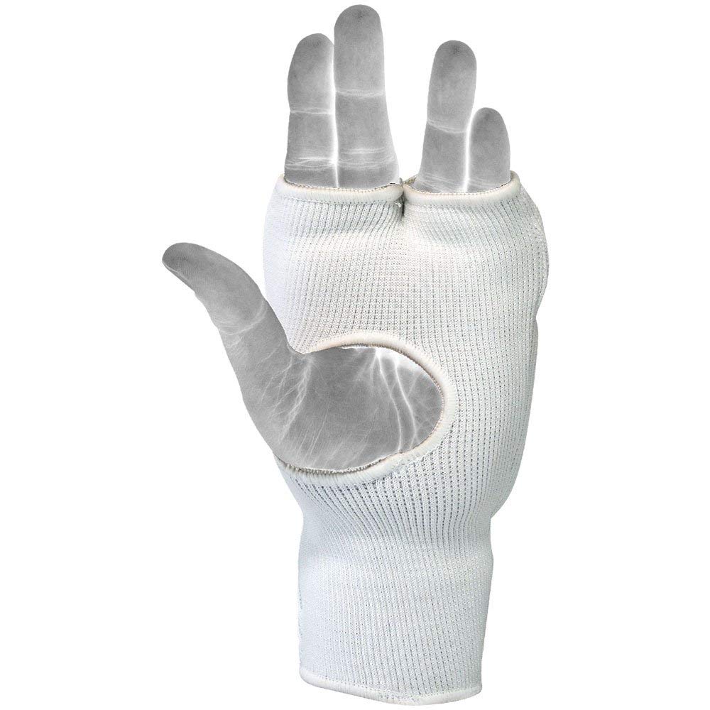 MRX Boxing & Fitness Elastic Training Karate Mitts - Breathable Fist Guards for MMA, Kickboxing & Martial Arts - Hand Protectors for Sparring, Bag Work & Fitness Training (Pair)