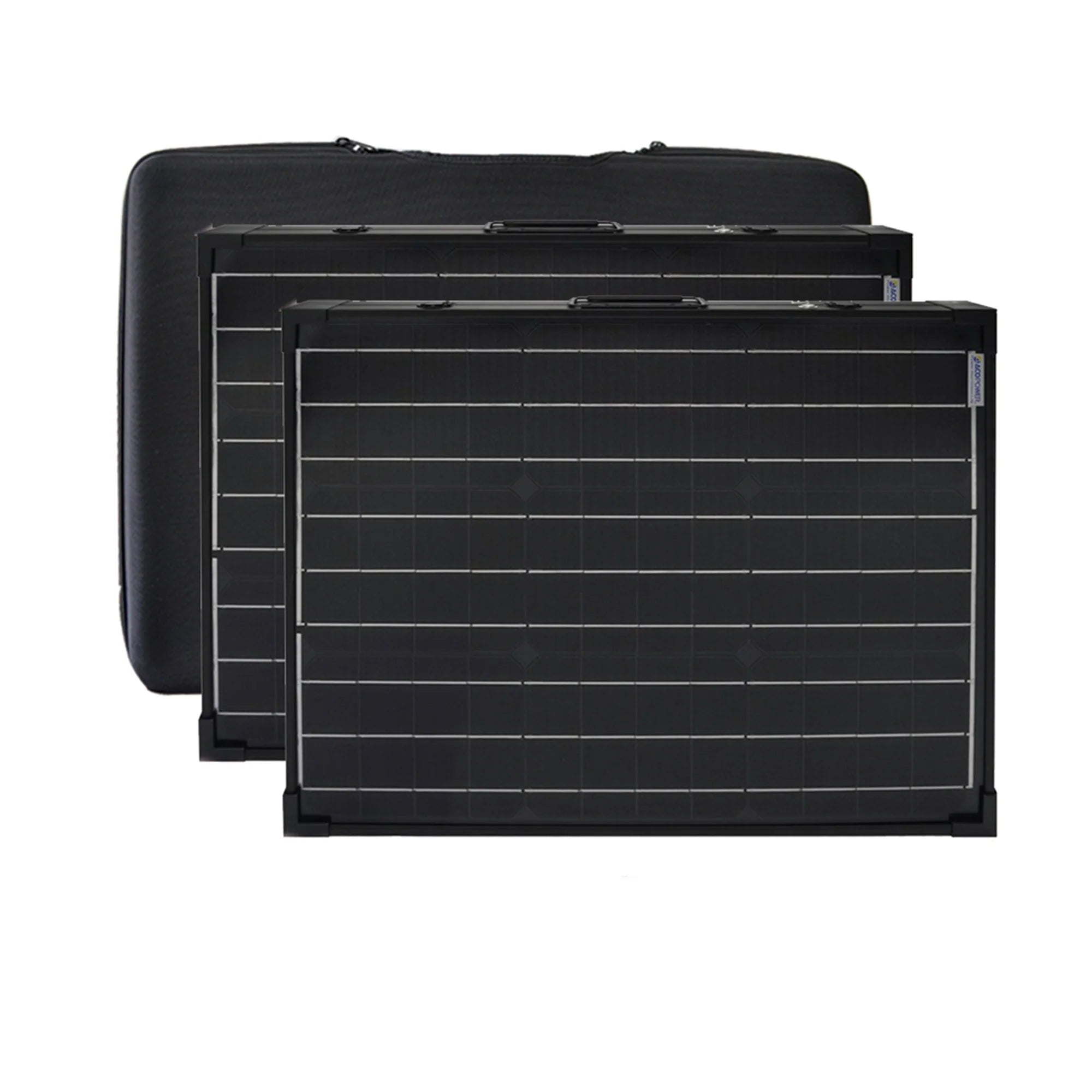 ACOPOWER 200W Portable Solar Panel Kit - Foldable Briefcase Design for Camping, RV, and Emergency Power Supply