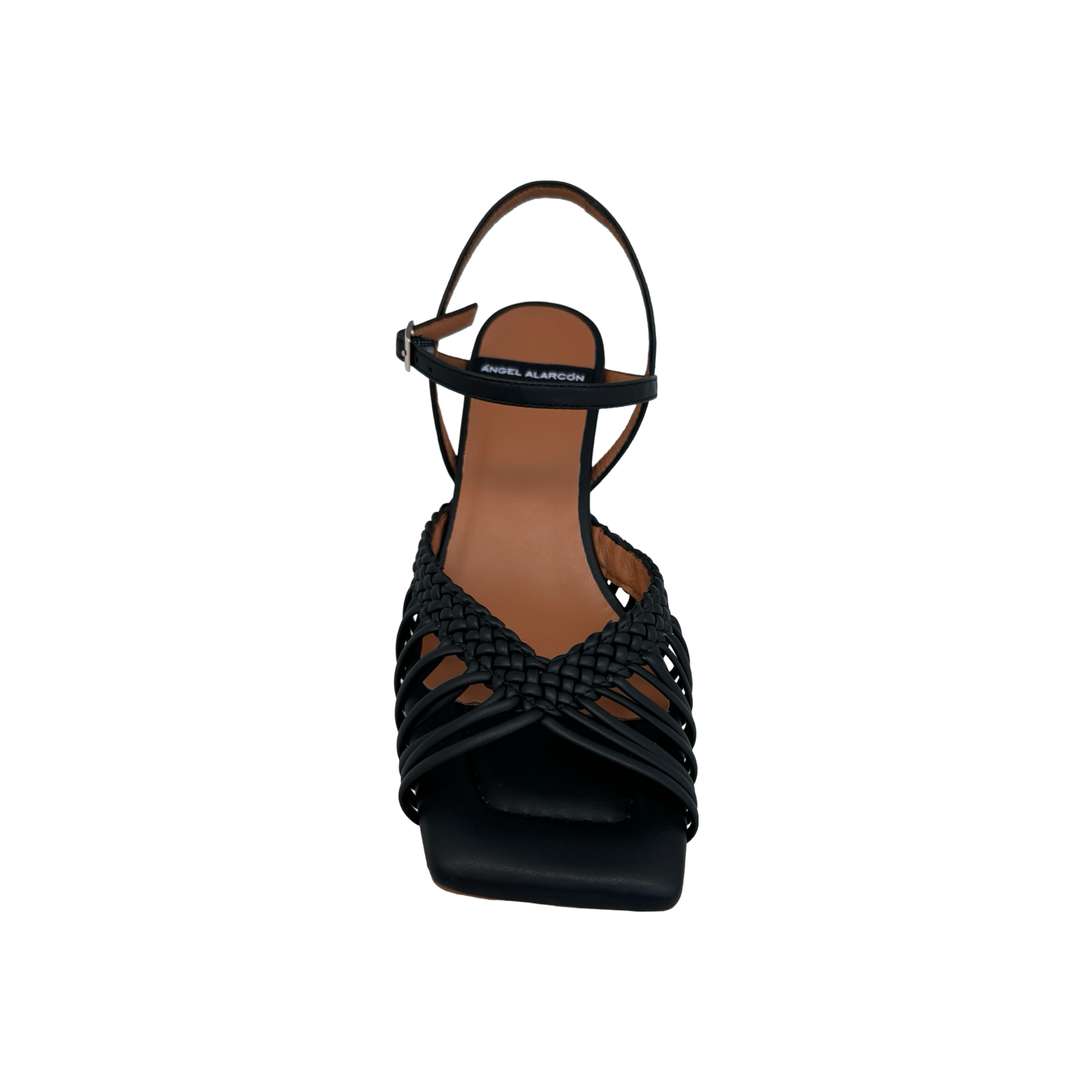 24076 Invar Women's Black Ankle Strap Sandals - Comfortable Summer Casual Shoes for Beach, Vacation & Daily Wear