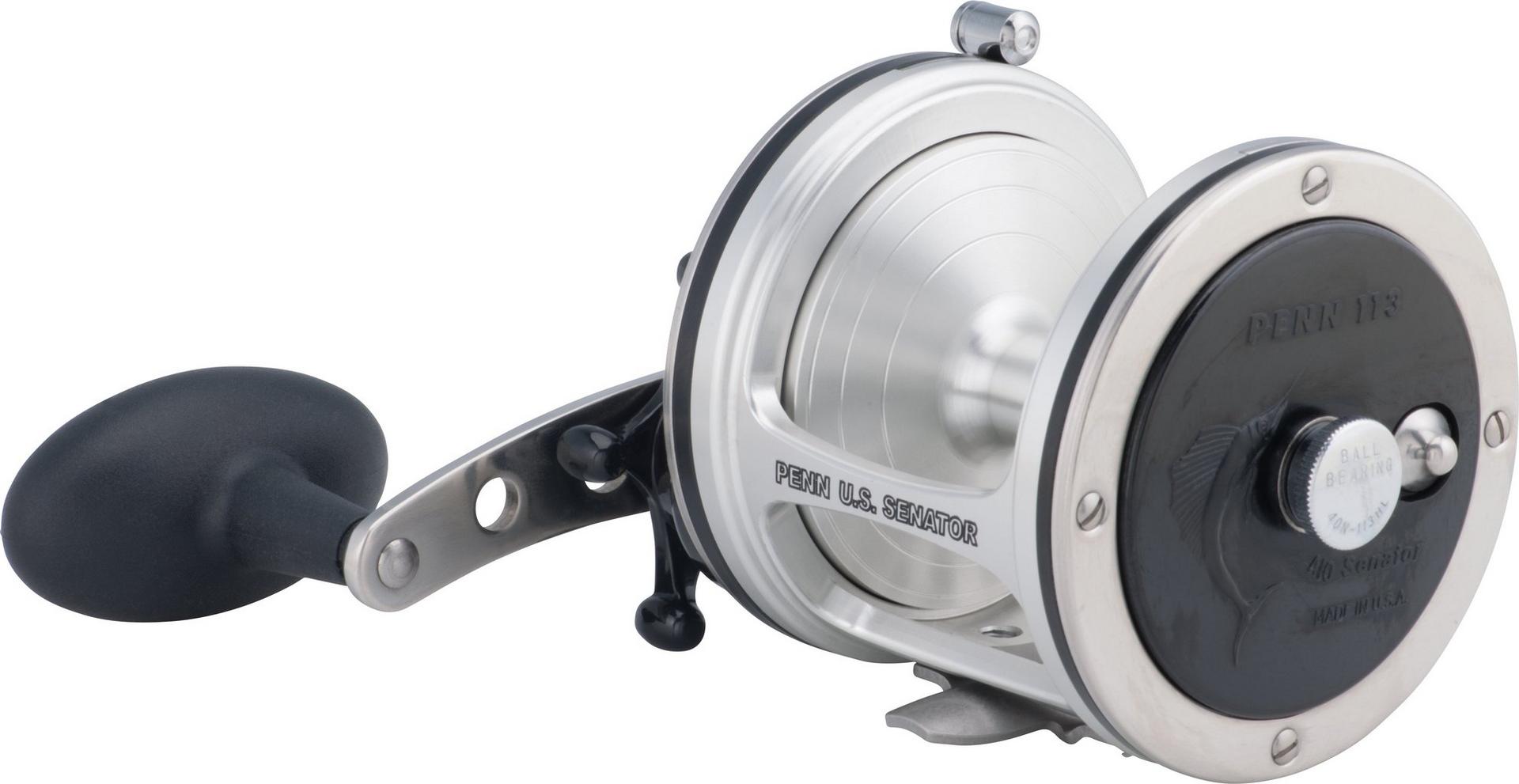 US Senator® Conventional Fishing Reel - Saltwater & Freshwater Spinning Reel for Surf, Pier & Boat Fishing | Durable Marine-Grade Construction