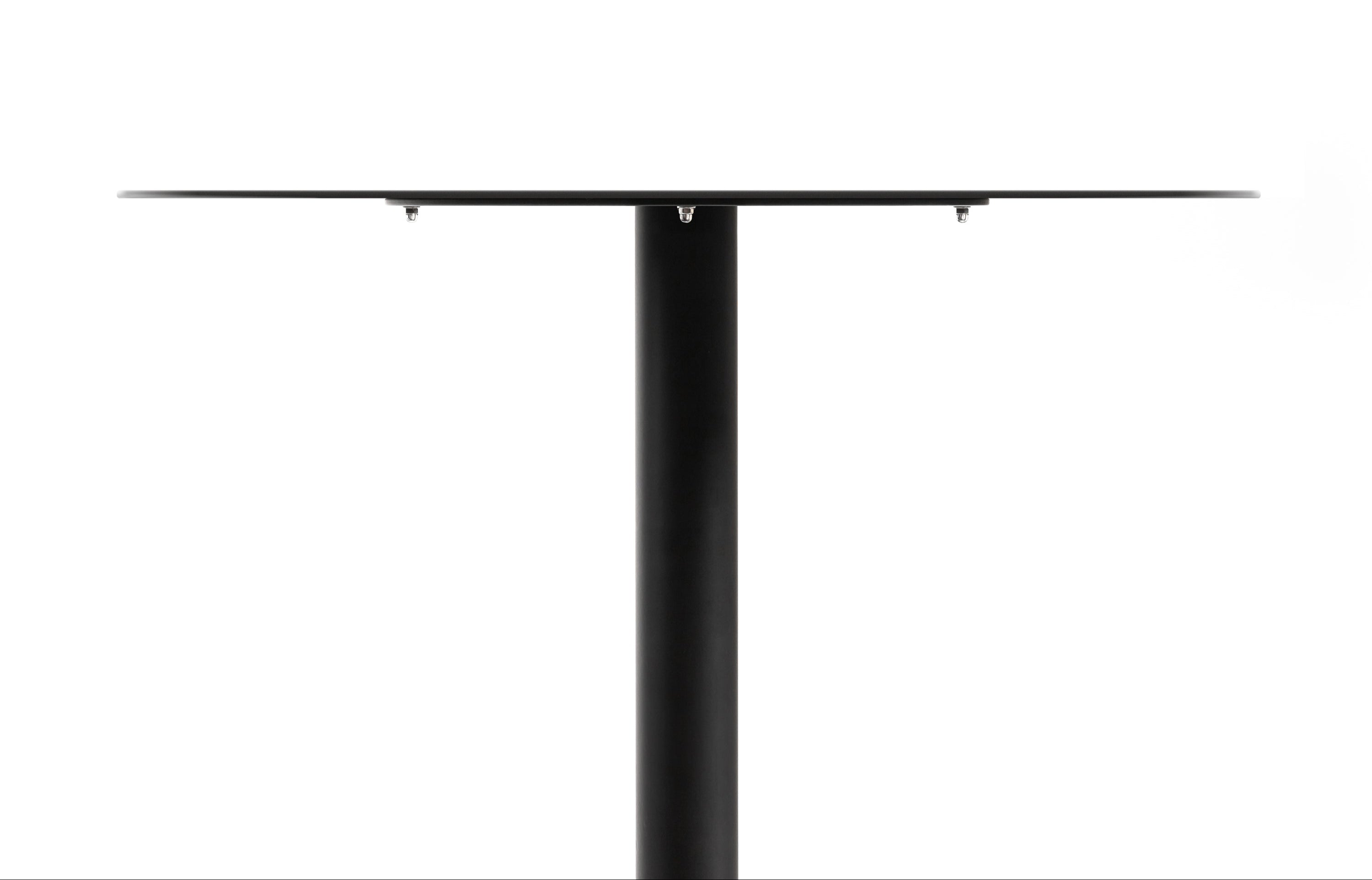 Round Bistro Table - Donut Shaped Outdoor Dining Set by Lyon Beton - Perfect for Patio, Garden & Small Space Decor