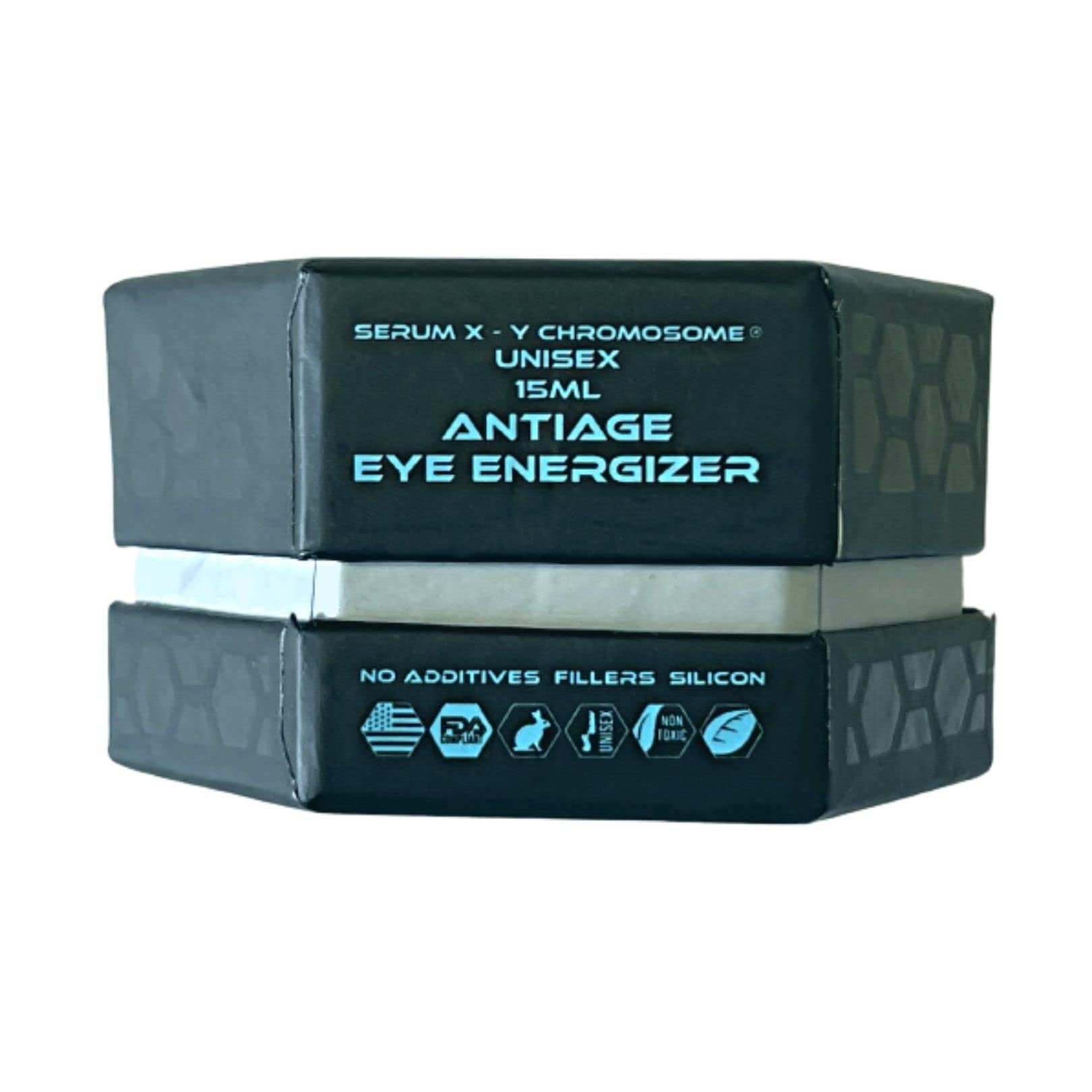 Serum X - Y Chromosome® Anti-Aging Eye Cream for Dark Circles & Wrinkles - Natural Under Eye Treatment for Puffiness & Fine Lines - Vegan, Silicon-Free, Made in USA - Perfect for Nighttime Skincare Routine & Morning Revitalization