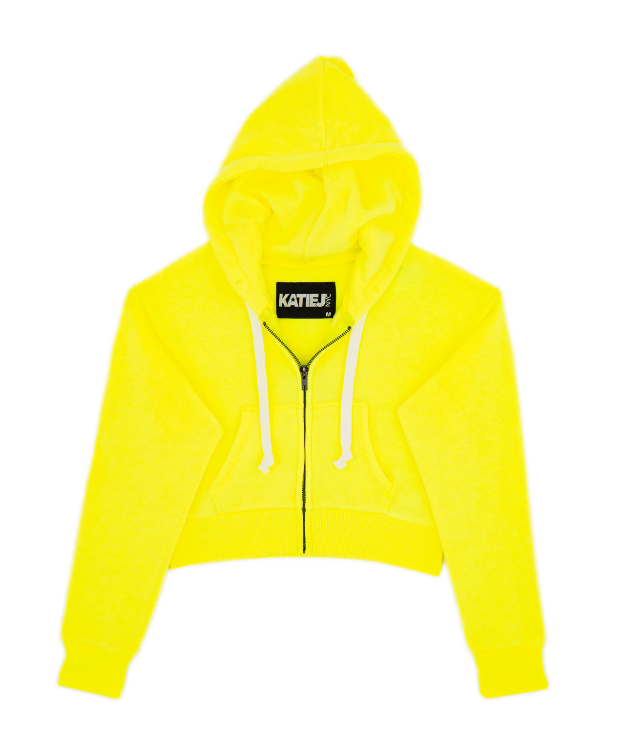 Katie J NYC Girls Dylan Crop Zip Hoodie - Stylish & Comfortable Pullover for Teens | Perfect for School, Casual Outfits & Layering
