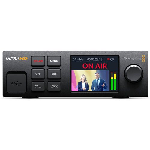 Blackmagic Web Presenter 4K - Professional Live Streaming Device for YouTube, Twitch & Webinars | HDMI to USB Converter for High-Quality Video Production & Online Broadcasting