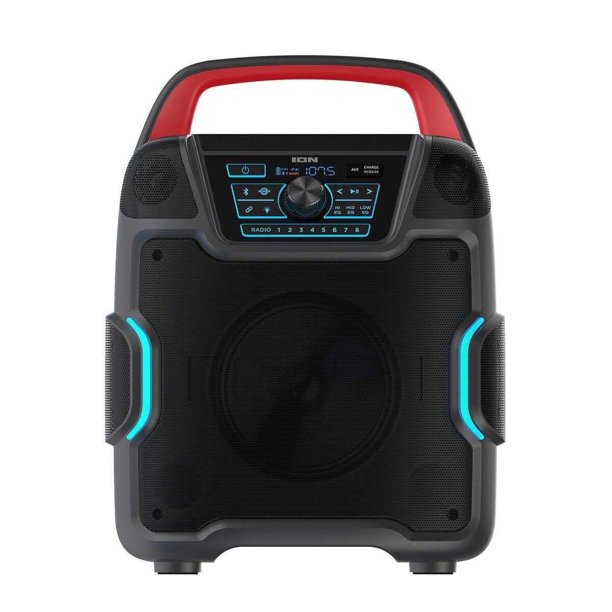 ION Audio Pathfinder 320 Portable Bluetooth Speaker - Wireless Outdoor Speaker with Long Battery Life for Camping, Beach & Travel