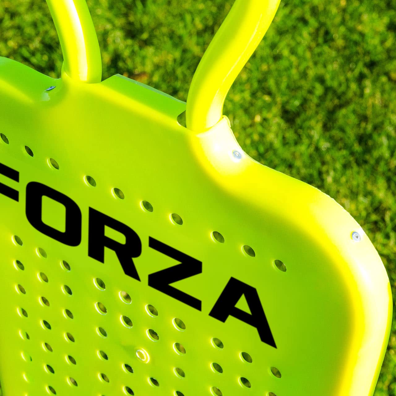 Forza Soccer Free Kick Training Mannequin - Durable PVC Practice Dummy with Steel Spikes [Mini/Junior/Senior Size Options] | Portable Carry Bag Included - Perfect for Youth Soccer Drills, Team Practices & Backyard Training