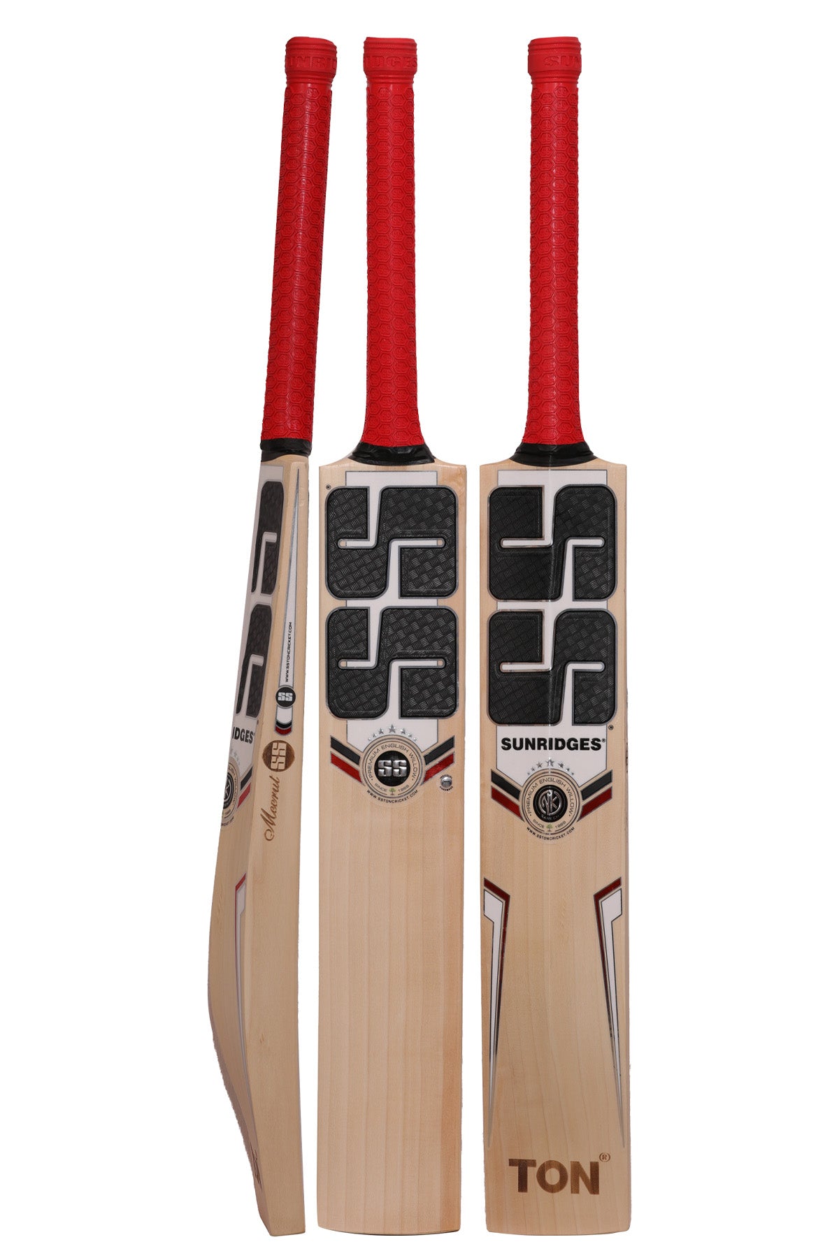 Premium SS Professional English Willow Cricket Bat - Lightweight & Durable for Matches & Practice - Perfect for Club, School & Tournament Play