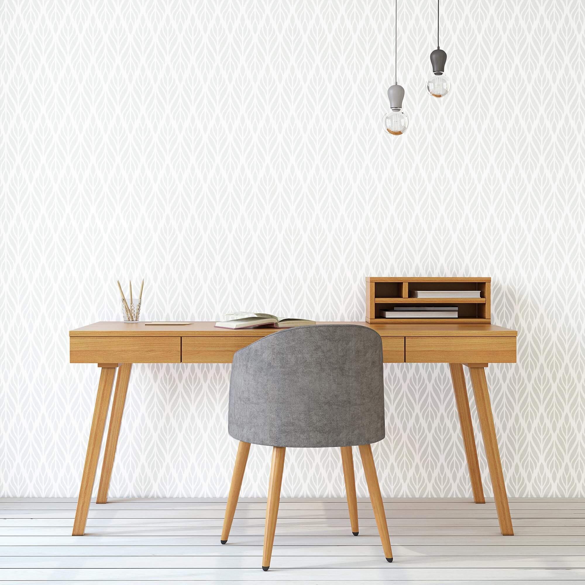 Geometric Peel and Stick Removable Wallpaper - Self-Adhesive Decorative Wall Covering for Bedroom, Living Room, Nursery & Office - Easy to Install & Remove - Modern Home Decor (Style 7958)