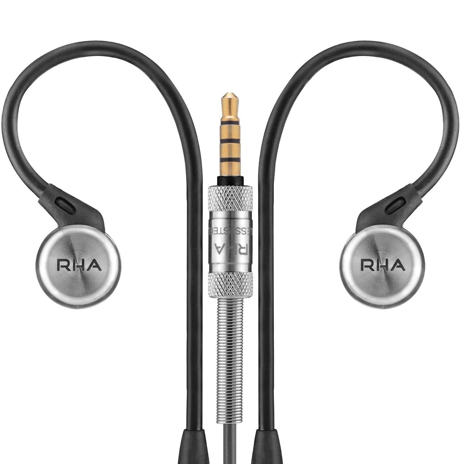 RHA MA750i Premium Noise Isolating In-Ear Headphones with Remote & Mic - Perfect for Commuting, Workouts & Travel