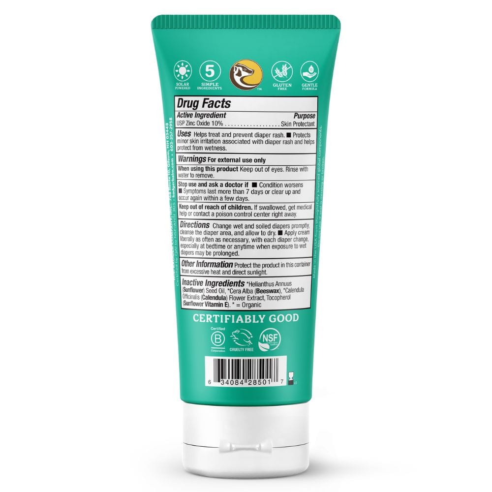 Badger Baby Diaper Rash Cream - Organic & Natural Healing Balm for Diaper Rash Relief - Perfect for Sensitive Skin & Daily Baby Care