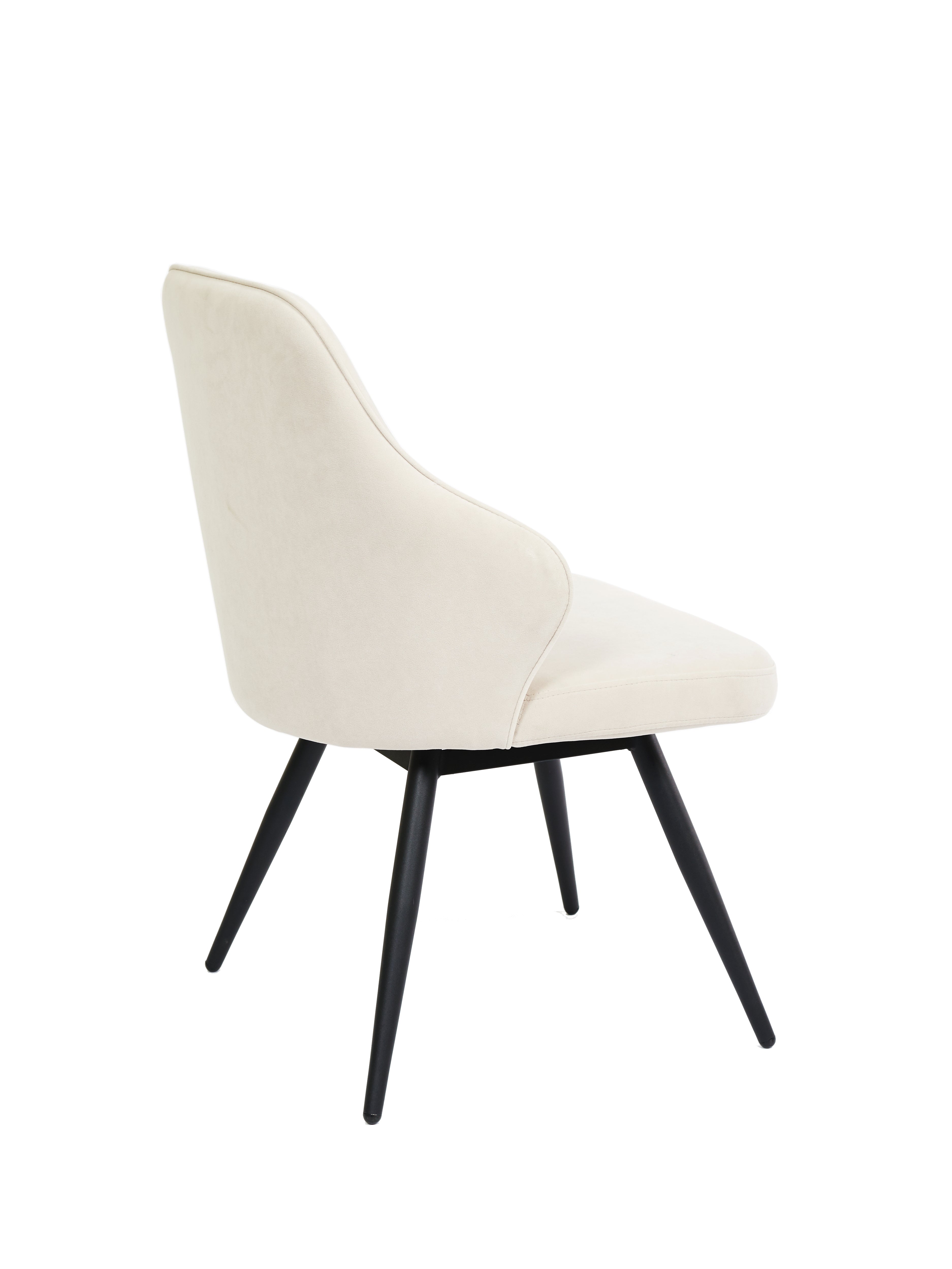 Daphne Chair in Stone - Modern Accent Seating for Living Room, Bedroom & Office - Stylish & Comfortable Home Decor