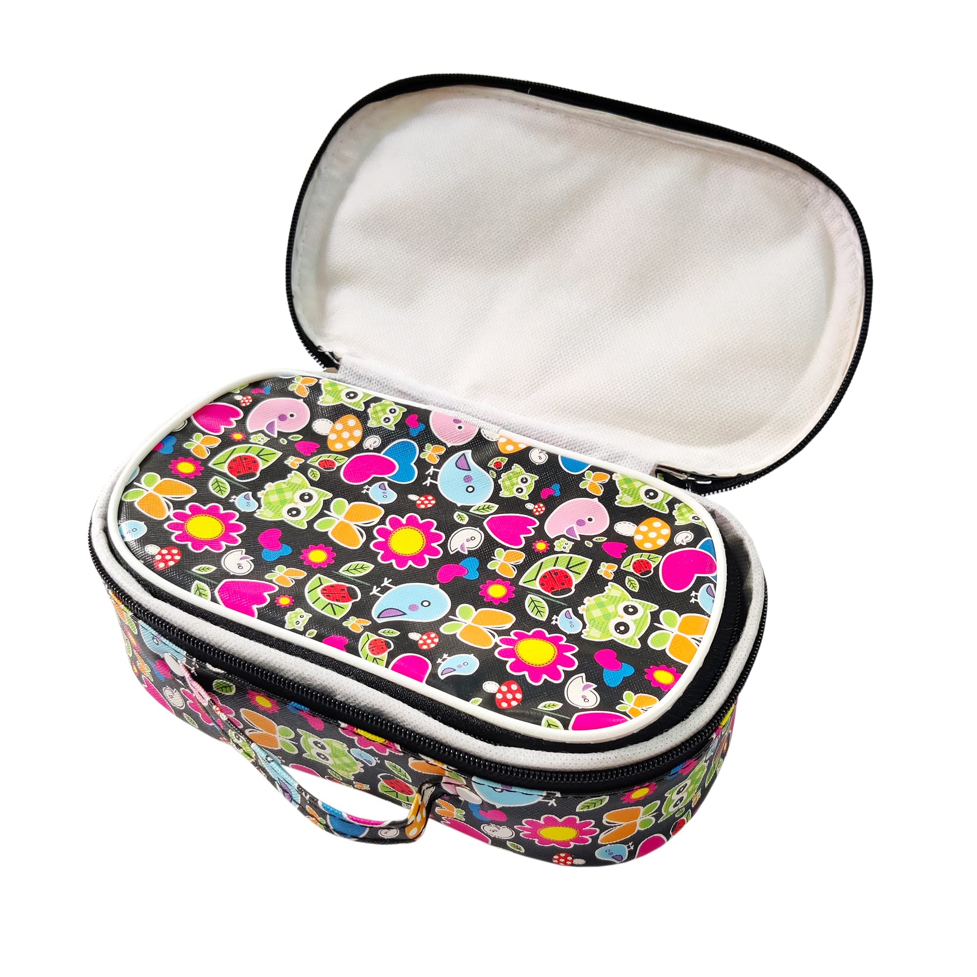 DMS RETAIL Waterproof Cosmetic Bag Organizer Set of 2 - Travel Makeup Pouch & Toiletry Bag for Women | Perfect for Vacation, Gym, and Daily Essentials Storage