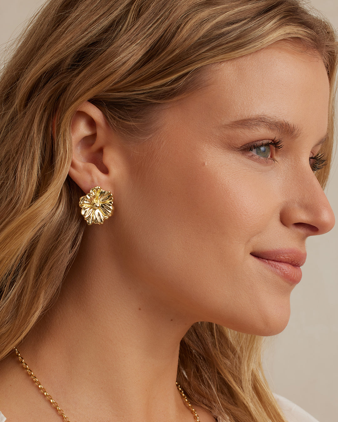 Camila Stud Earrings for Women - Elegant Gold & Silver Studs - Perfect for Everyday Wear, Parties & Gifts