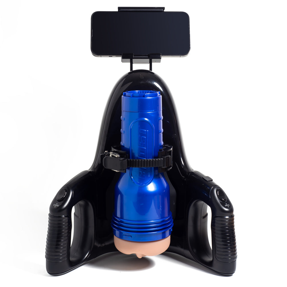 Fleshlight Universal Launch Automatic Stroking Simulator for Men - Hands-Free Male Masturbation Device with Thrusting Motion - Perfect for Solo Play and Couples Use