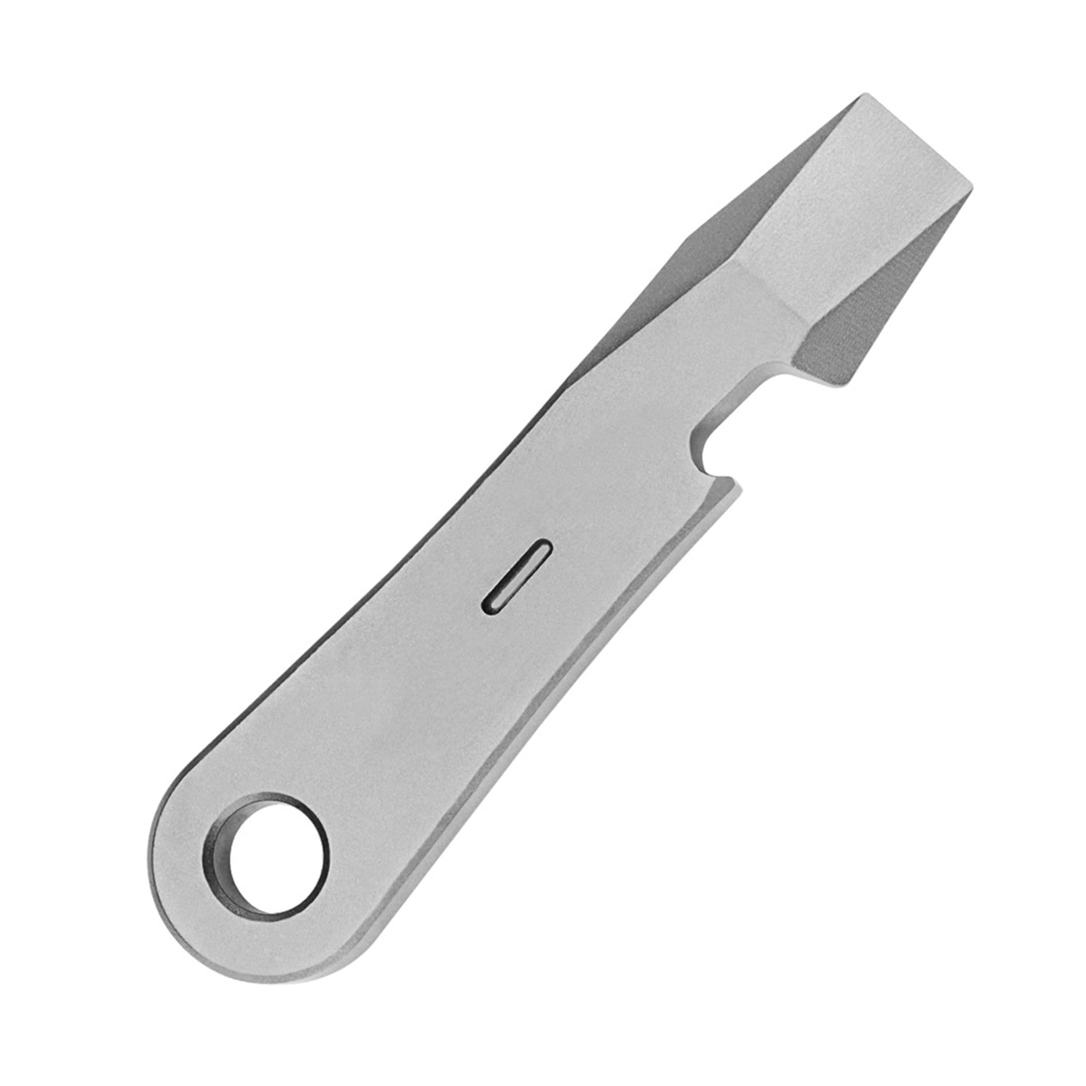 Titanium EDC Pry Bar - Multi-Tool with Bottle Opener & Keychain | Portable Mini Crowbar for Camping, Hiking, Survival & Everyday Carry (EDC)
