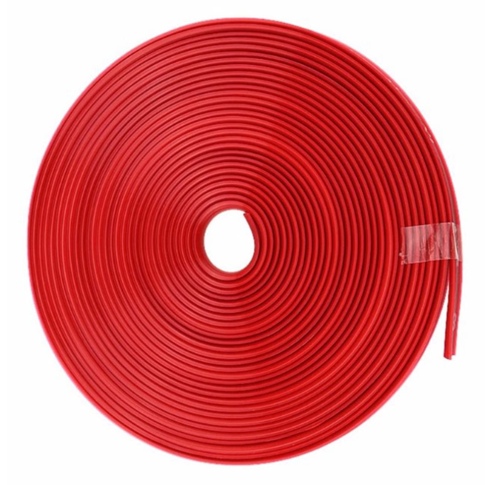 Akozon 8M Red Car Wheel Trim Strip - Hub Protector & Decorative Strip for Automobiles | Durable Wheel Edge Guard for Sedans, SUVs & Trucks (Weatherproof & Easy Installation)
