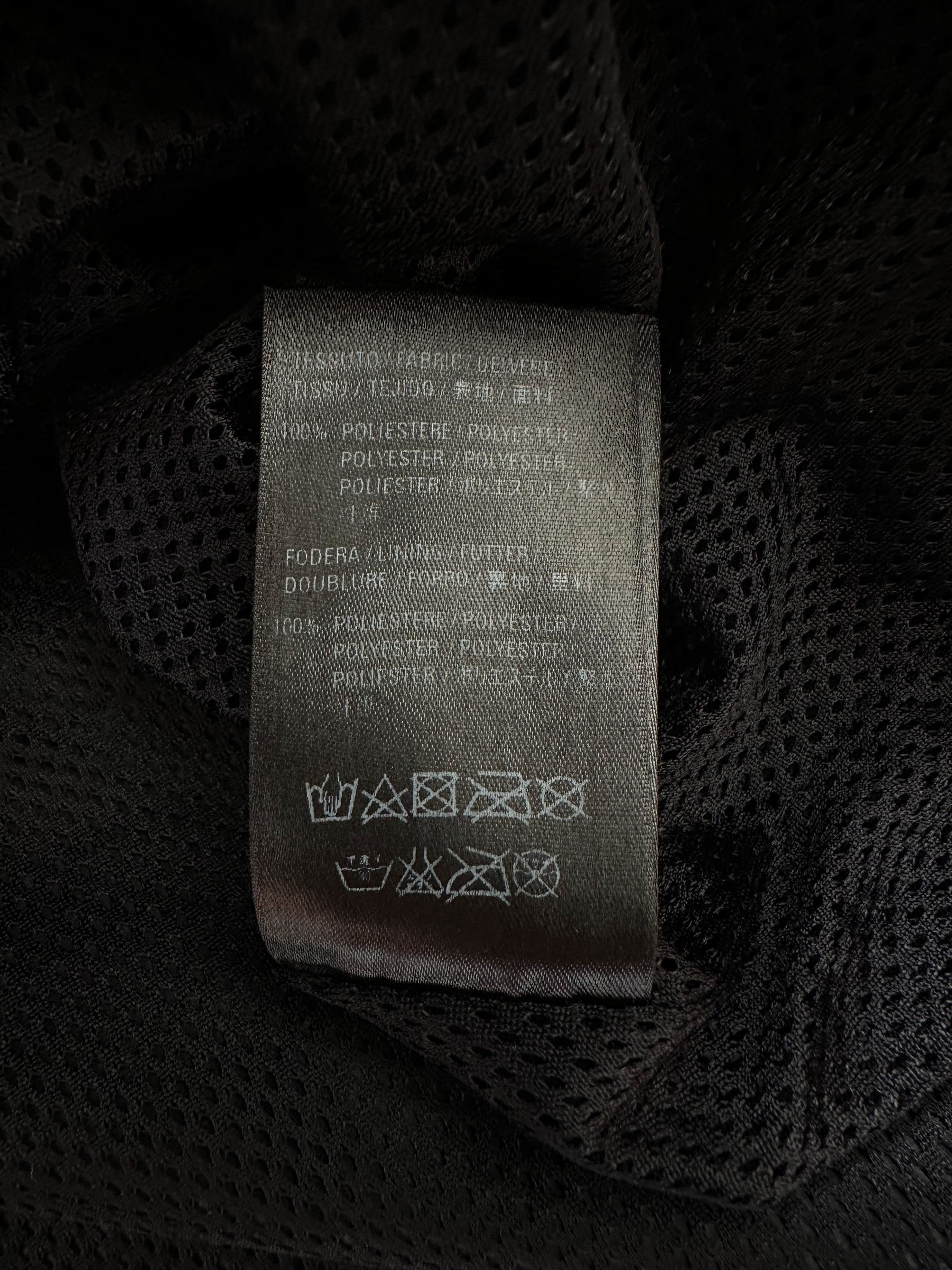 Balenciaga Black Logo Hooded Windbreaker Jacket for Men & Women - Lightweight Waterproof Outdoor Windbreaker for Running, Hiking & Travel