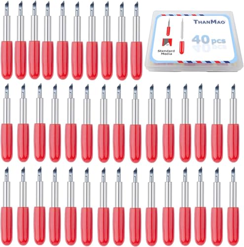 Red 45 Degree Standard Fine Point Blades