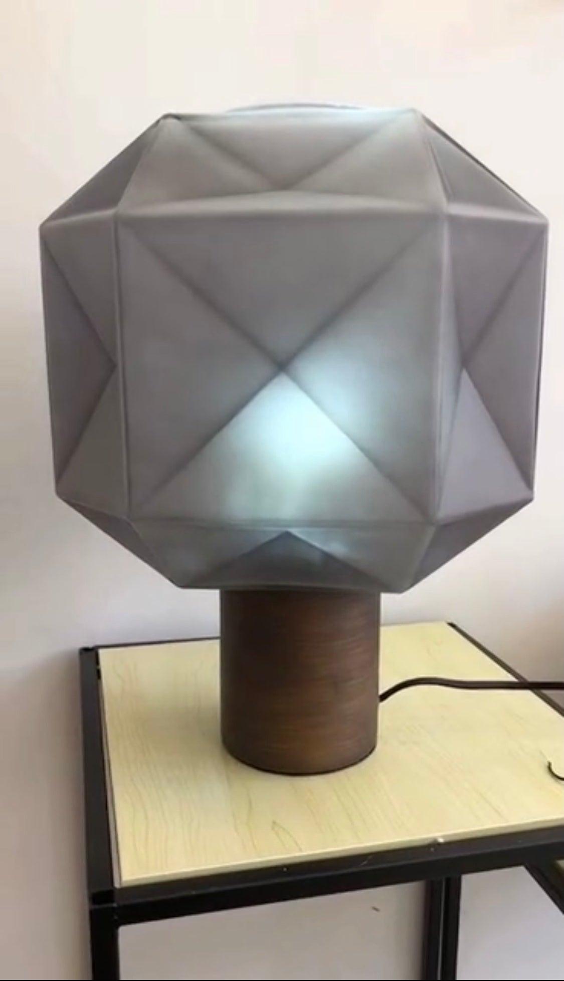 Modern Cubo Table Lamp - Minimalist LED Nightstand Light for Bedroom, Living Room & Office - Warm White & Cool White Dimmable Lighting for Reading & Relaxation