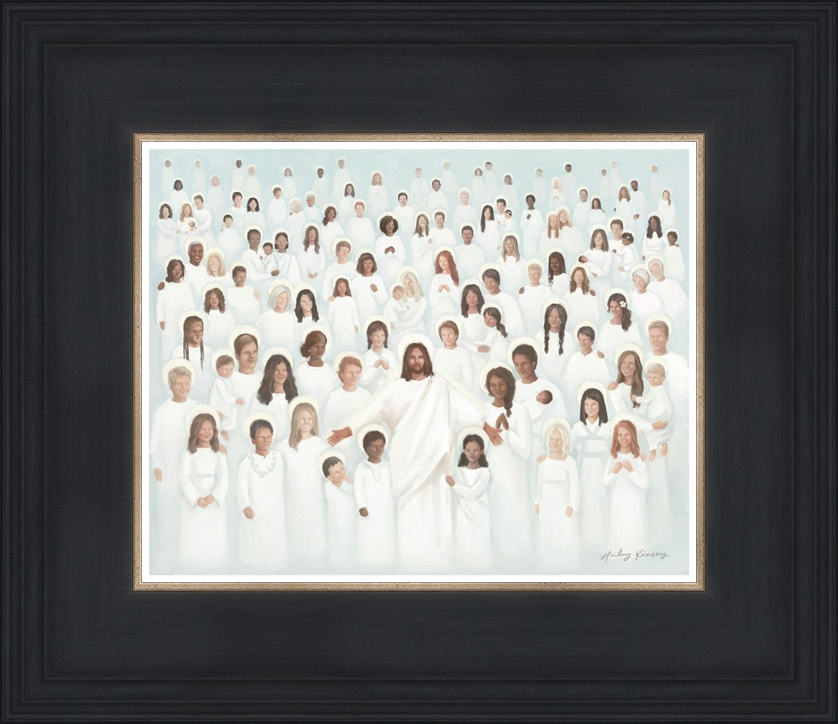 Body Of Christ By Hailey Kinsey - Inspirational Christian Wall Art for Home & Church Decor - Perfect for Living Room, Bedroom & Prayer Space
