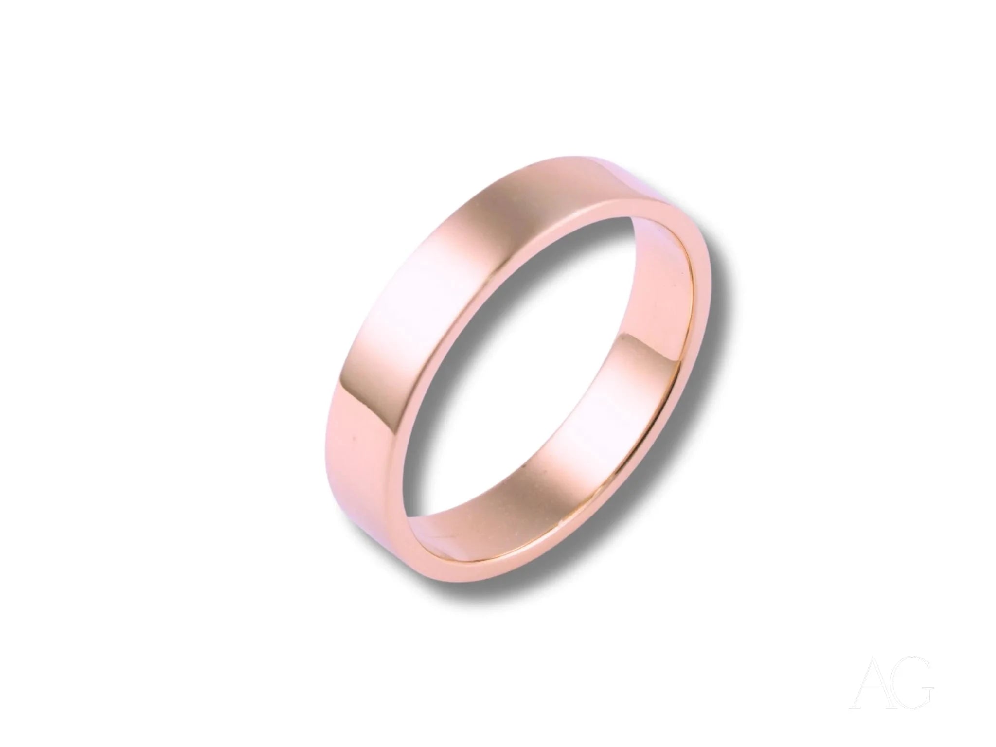 Essence Linea 4mm Minimalist Ring - Elegant Thin Gold Band for Women | Perfect for Everyday Wear, Stacking & Special Occasions