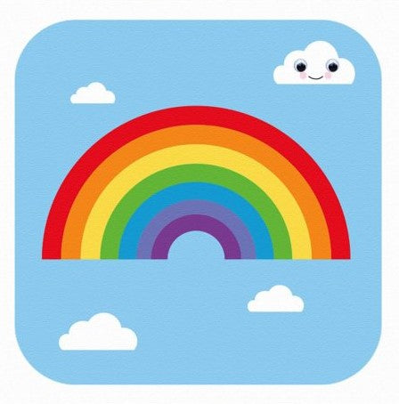 Funny Greeting Card with Googly Eyes - Rosie Rainbow Design for Birthdays, Anniversaries & Special Occasions | Perfect for Friends & Family