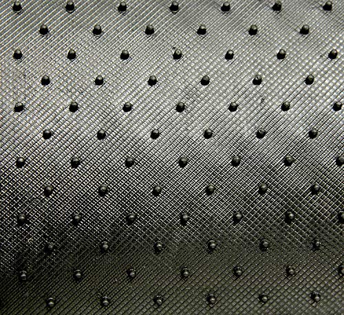 Custom Fit Hexomat Floor Mats for Mini Paceman - Black Rubber, 4pc Set for Front & Rear Rows - Durable & Stylish Car Protection
