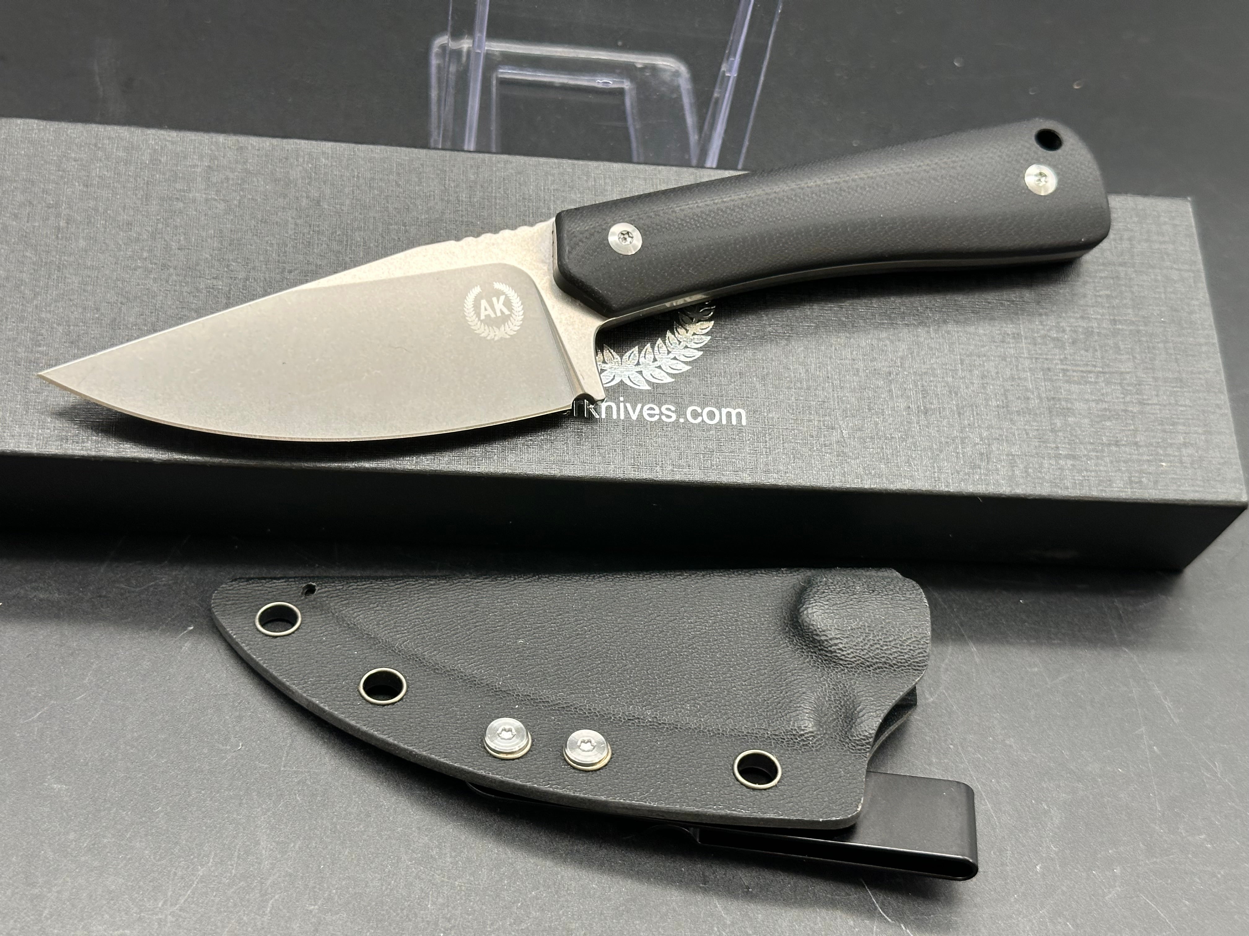 Asher Fixie Fixed Blade Knife - 3.2
