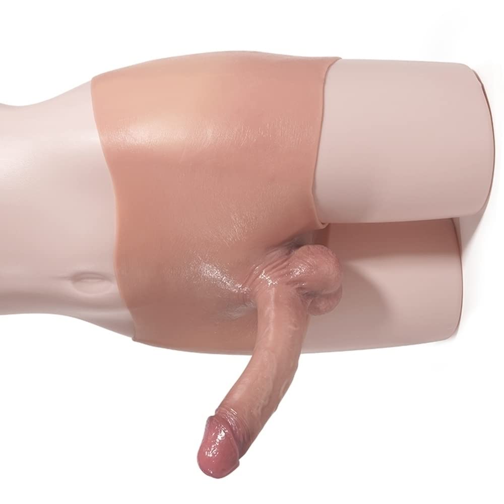 Realistic 6-7 Inch Silicone Dildo Panties for Men & Women - Gay & Lesbian Sex Toy for Solo Play, Couples & BDSM Scenes