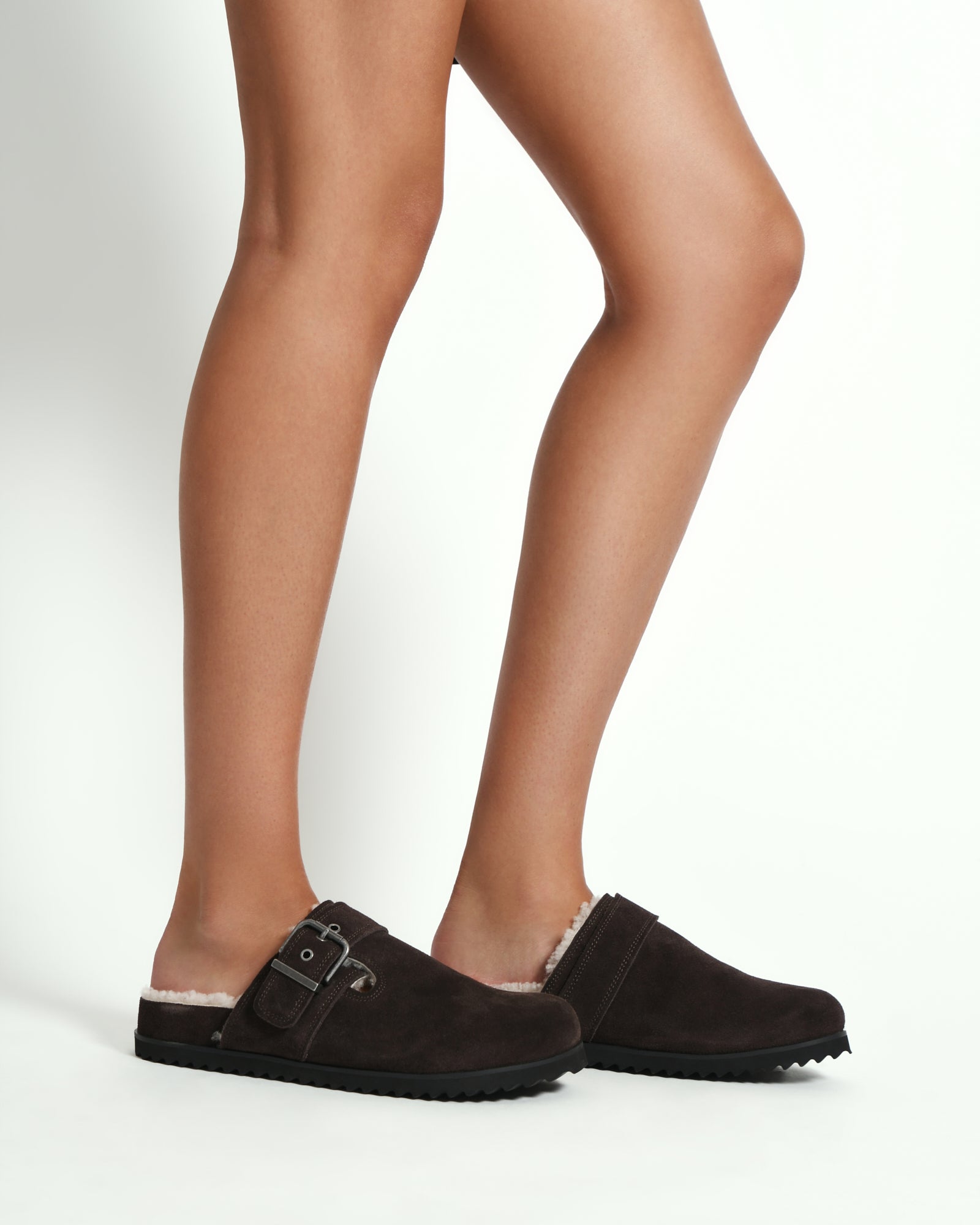 JUNIPER CASUAL FLATS - Comfortable Suede Loafers in Bitter Chocolate for Women | Perfect for Work, Travel & Everyday Wear