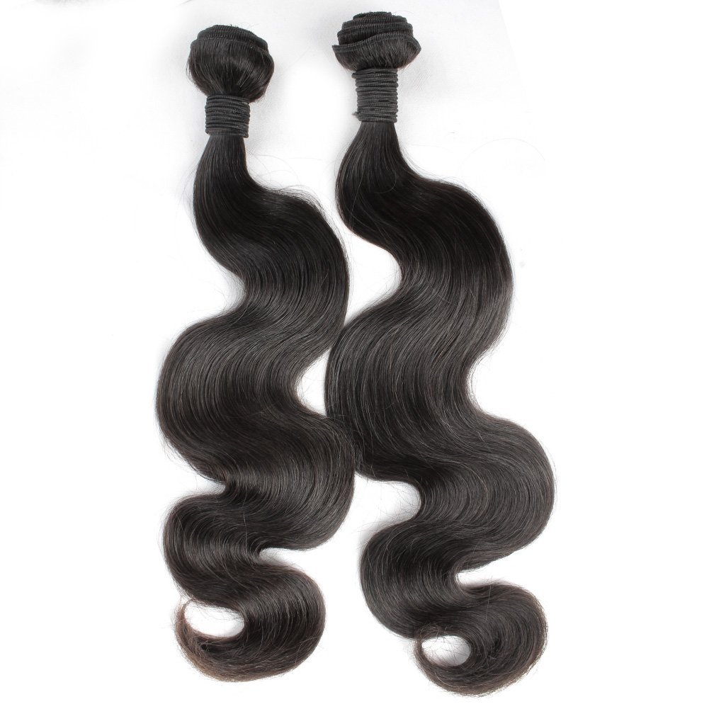 Remy Brazilian Virgin Hair Bundles 3-Pack - 100% Human Hair Weave Extensions 34