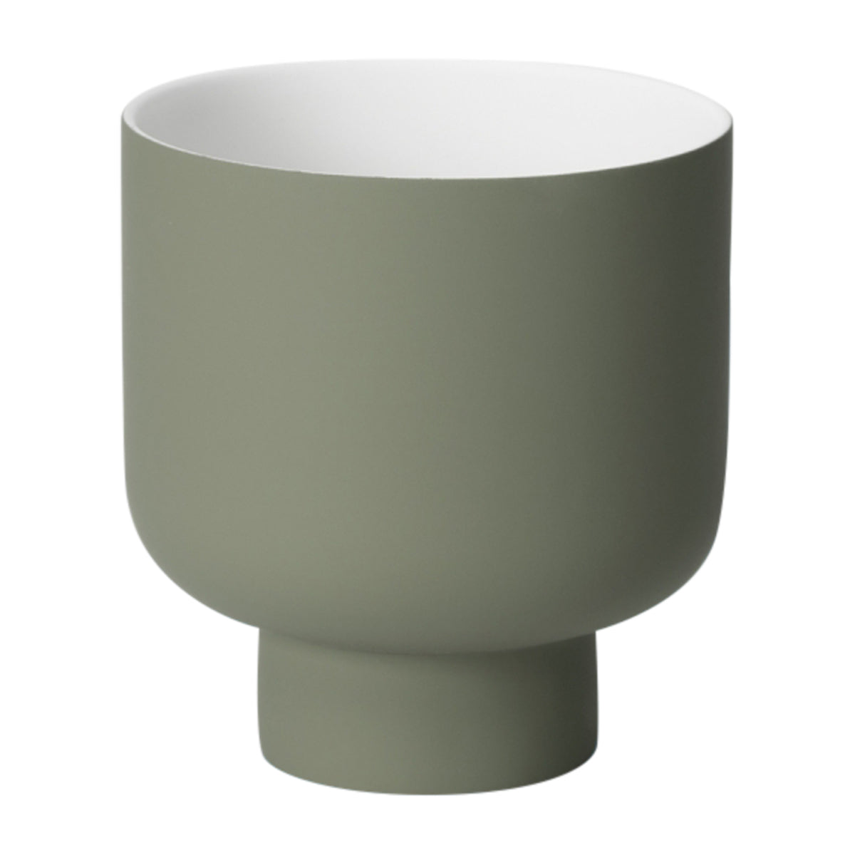 Fergus Planter Medium Size - Indoor/Outdoor Flower Pot with Drainage Holes - Perfect for Home Garden, Patio, Balcony & Office Decor