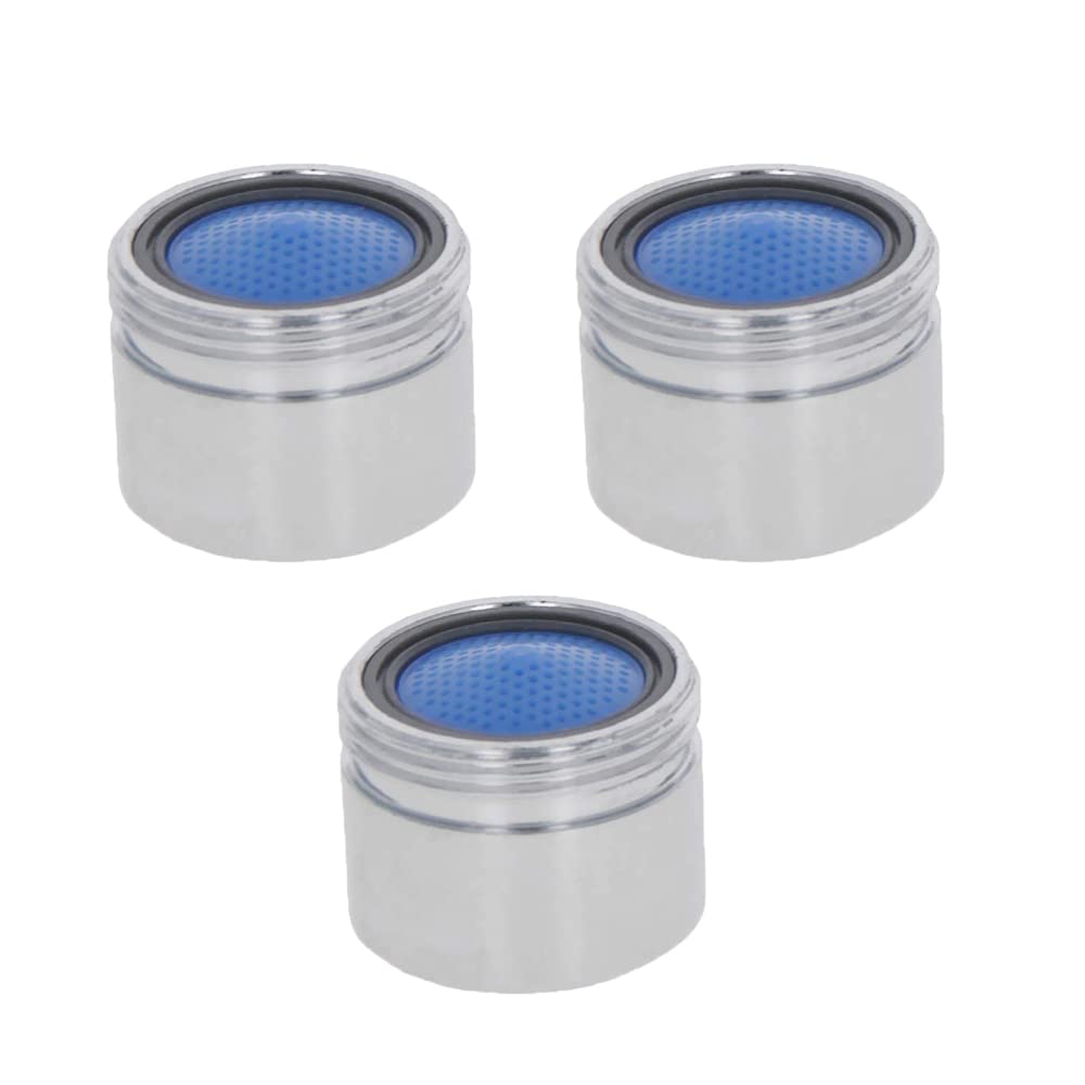 18mm Faucet Aerators - Water Flow Restrictor Replacement for Bathroom & Kitchen Sink (3 Pack) | Save Water & Improve Pressure | Perfect for Home, RV, and Commercial Use