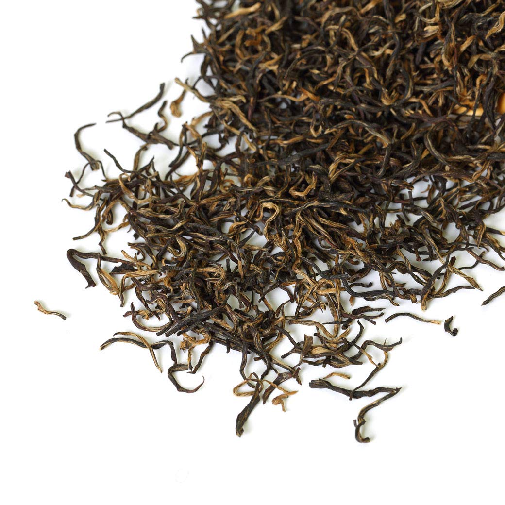 Premium Fujian Wuyi Jinjunmei Black Tea Bags - 4 Pack (250g/35.2oz) Loose Leaf Golden Buds Chinese Black Tea - Perfect for Afternoon Tea, Gifts & Relaxation