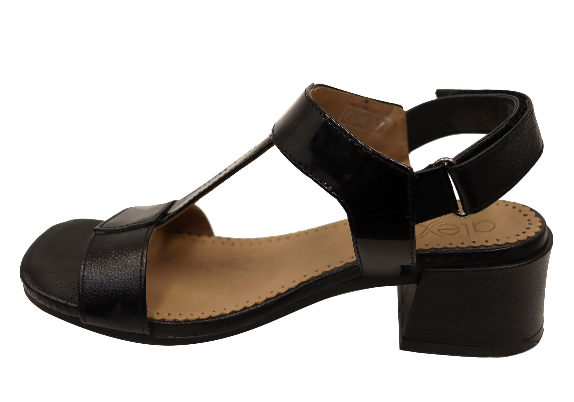 Opananken Ranni Women's Comfortable Leather Mid Heel Sandals - Stylish & Supportive for Work, Weddings & Summer Outings